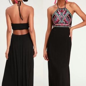 Lulu’s Maxi Dress. Size XS